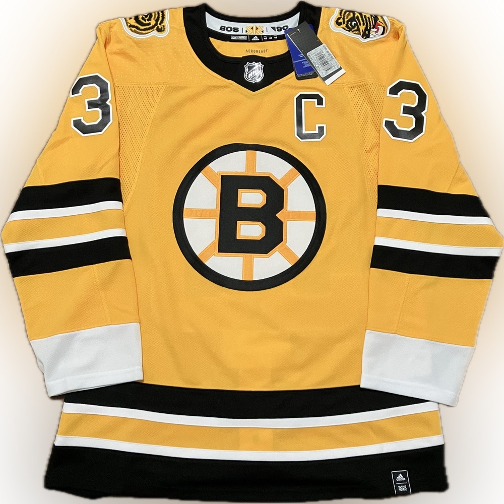 NWT Boston Bruins Zdeno Chara Reverse Retro 1.0 Adidas NHL Hockey Jersey Size 46